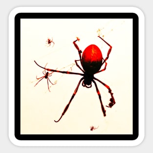 Red Spider! Sticker